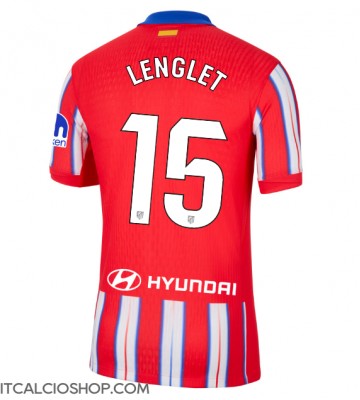 Atletico Madrid Clement Lenglet #15 Prima Maglia 2024-25 Manica Corta